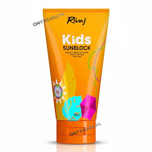 Rivaj SPF50 Kids Sunblock 100ml