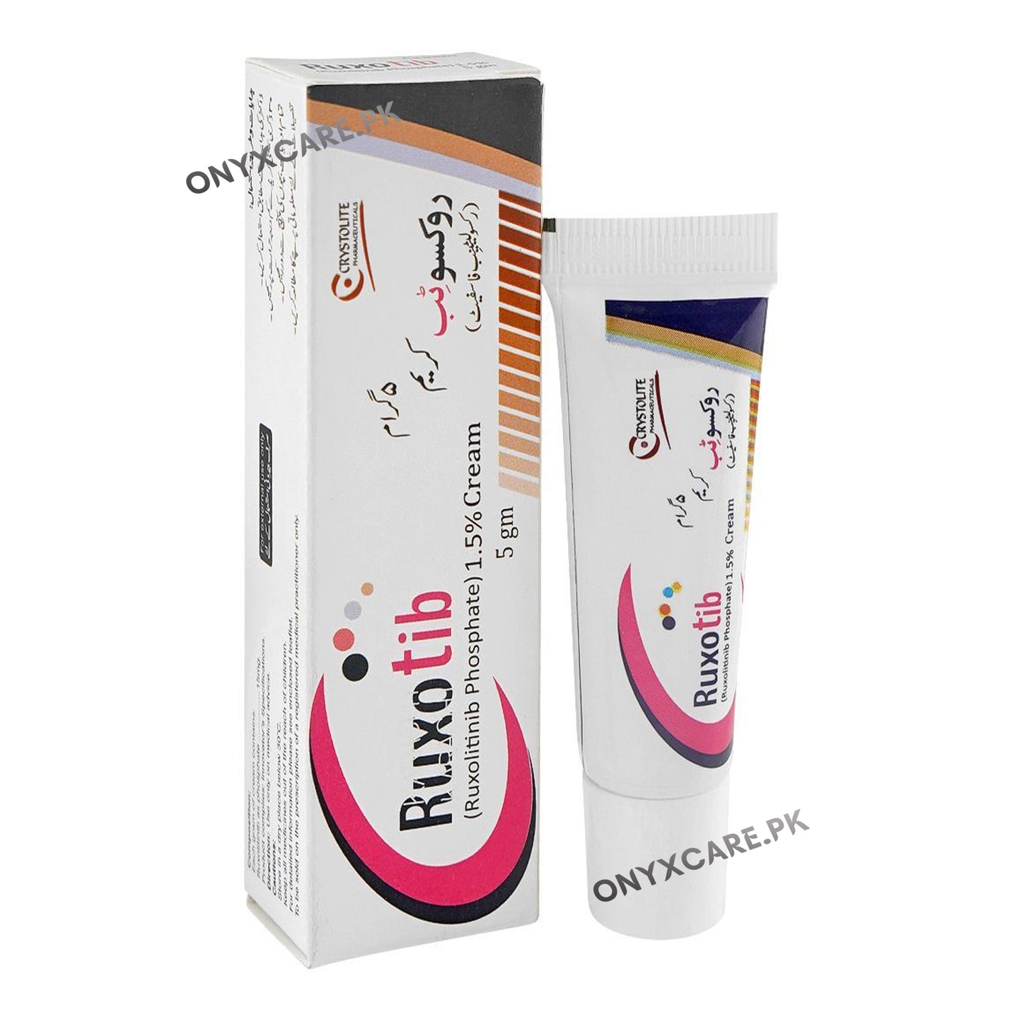 Ruxotib Cream 1.5% (Ruxolitinib Phosphate) 5g