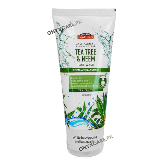 SG Tea Tree Neem Face Wash 100ml