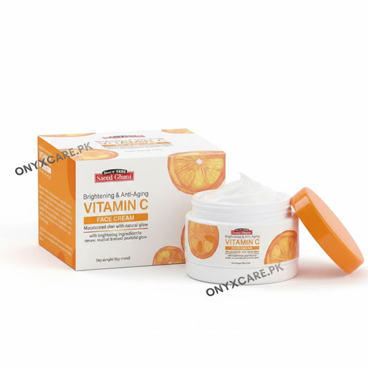Saeed Ghani Vitamin C Brightening &amp; Anti-Aging Face Cream 60g