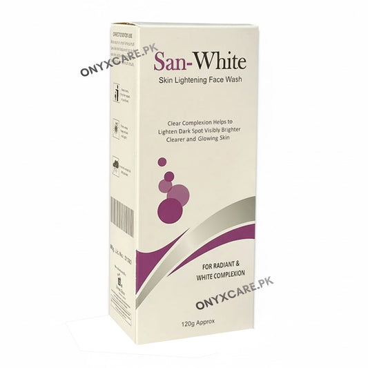 San-White Skin Lightening Face Wash 120g