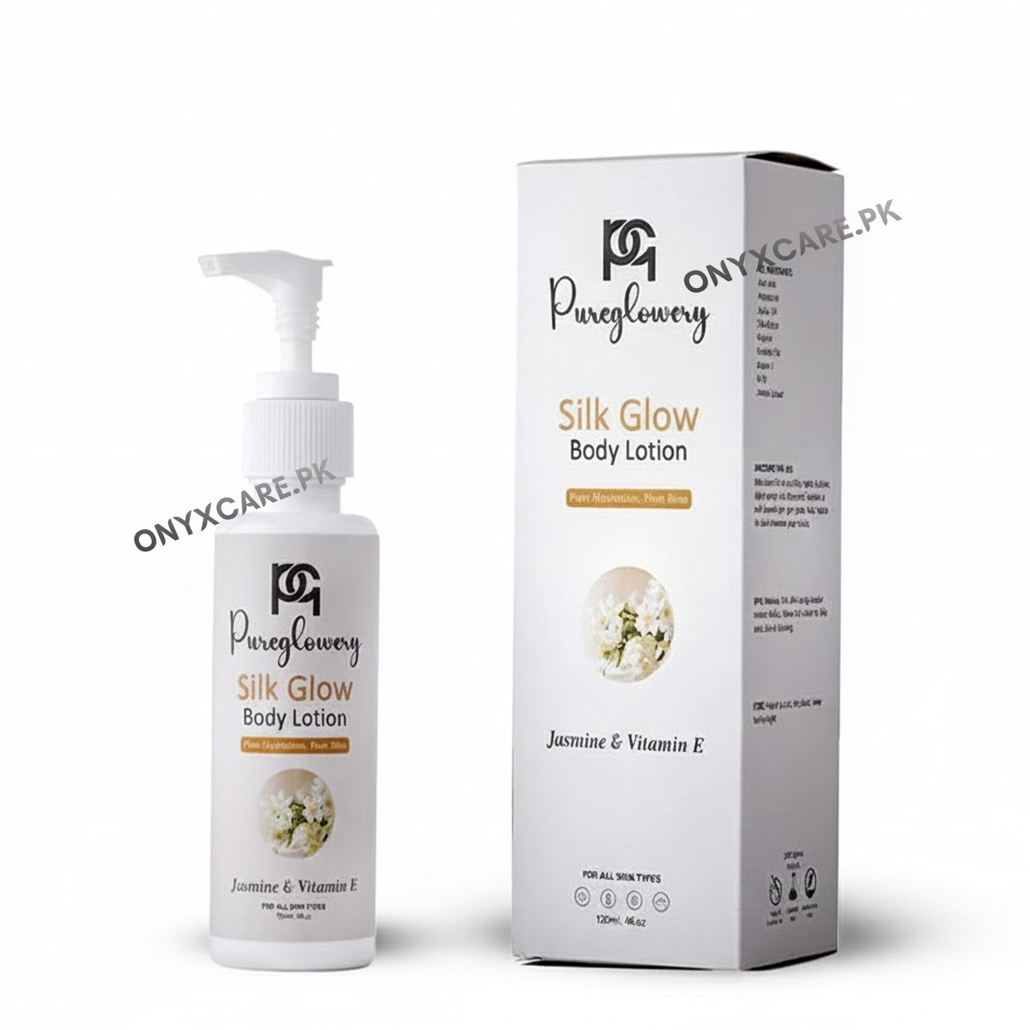 Silk Glow Body Lotion (With Jasmine) 120ml