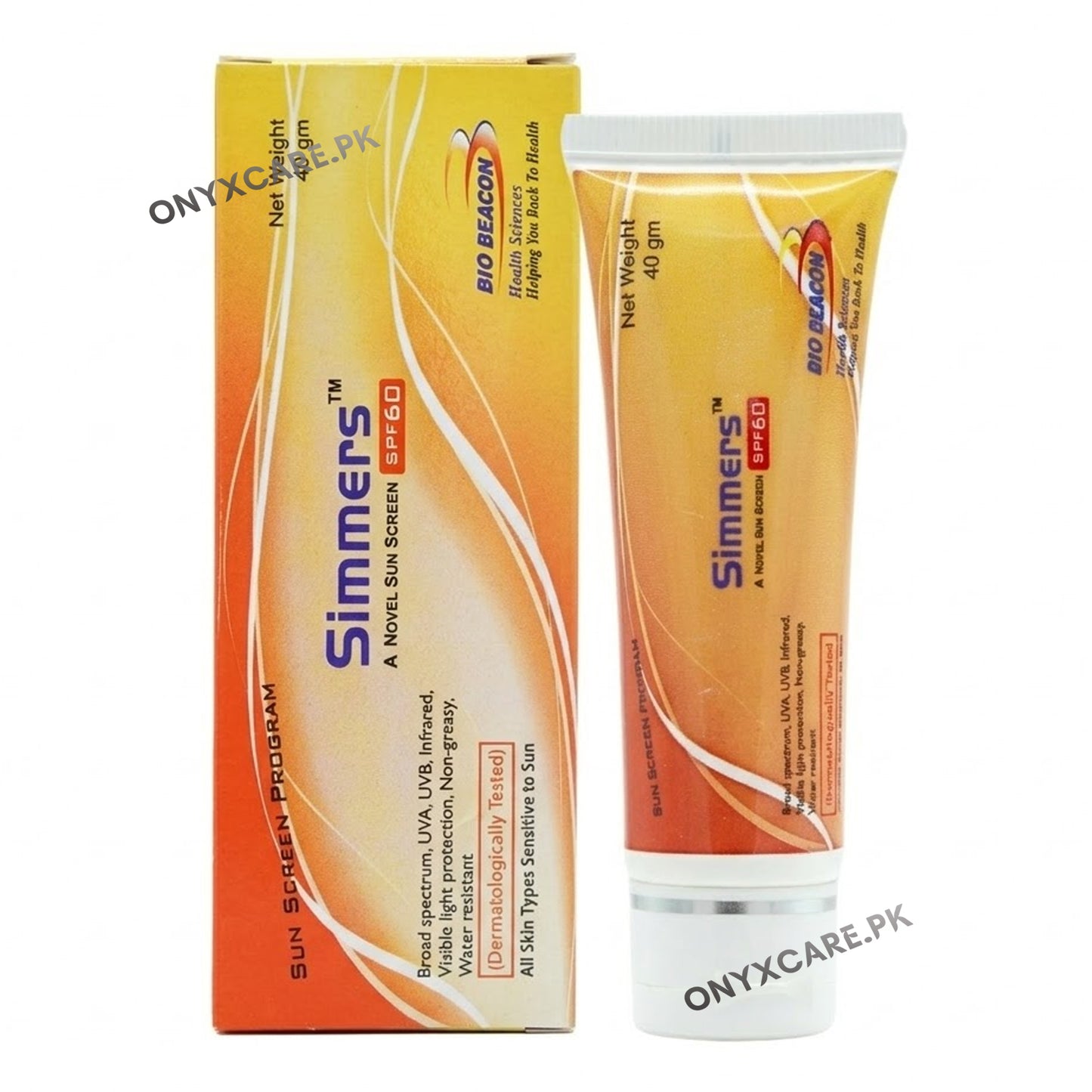 Simmers Sunscreen SPF 60 40g