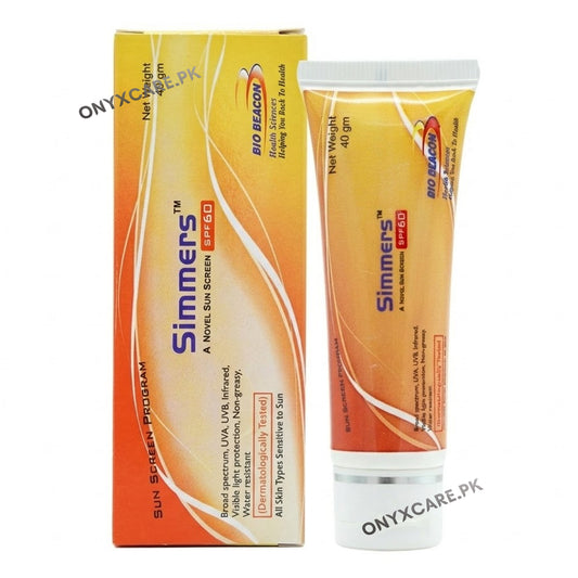 Simmers Sunscreen SPF 60 40g