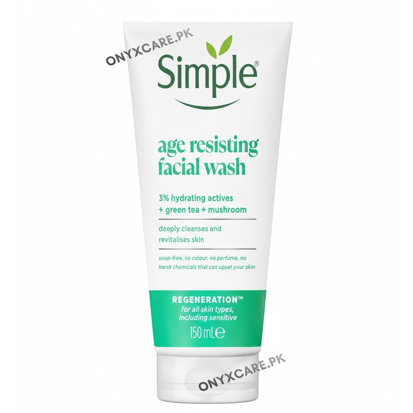 Simple Regeneration Age Resisting Facial Wash, 150ml