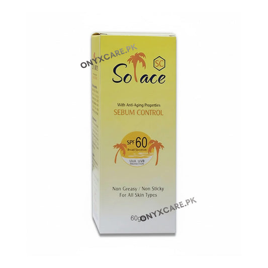 Solace Sun Block SPF60 Cream 60g