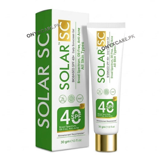 Solar SC Sunscreen Gel SPF 40 30g