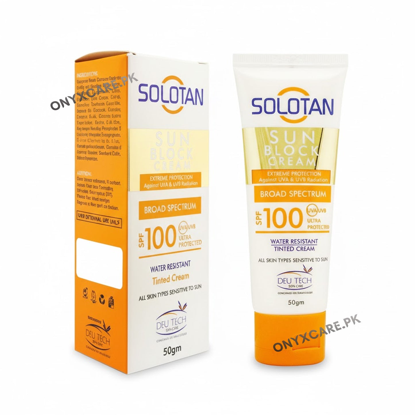 Solotan SPF 100 Sunblock Cream 50g