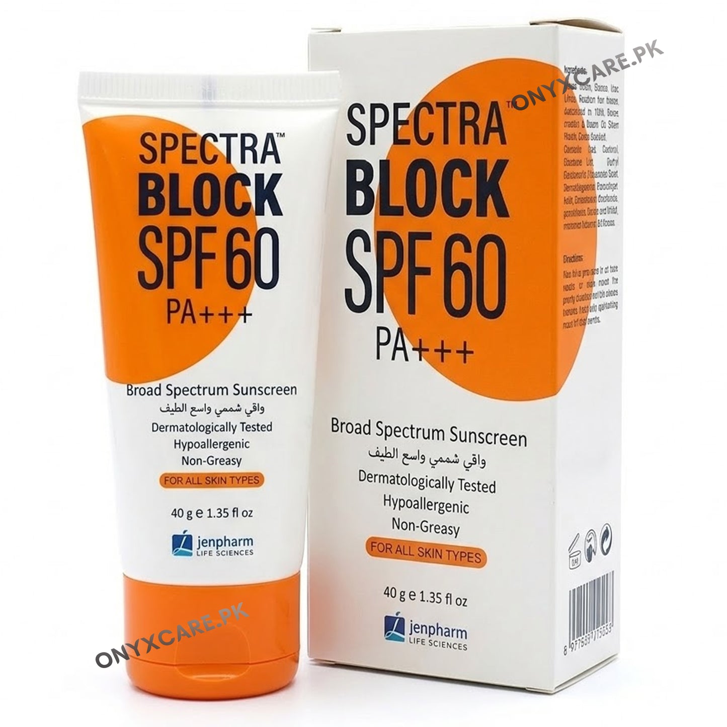 Spectra Block SPF60 Sunblock 40g