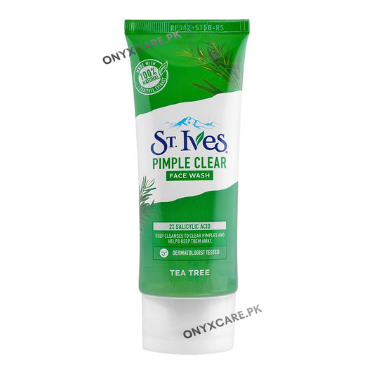 St. Ives Pimple Clear Tea Tree Face Wash 100g