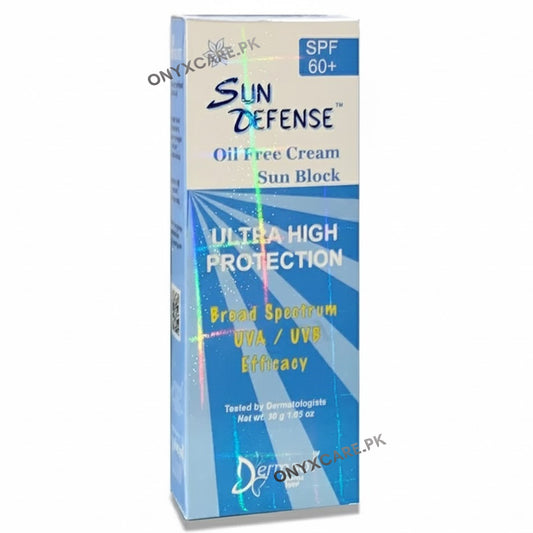 Sun Defense Oil Free Cream Sunblock SPF60+