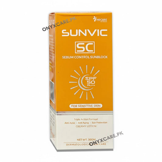 Sunvic SC SPF50 PA+++ Creamy Lotion 30g