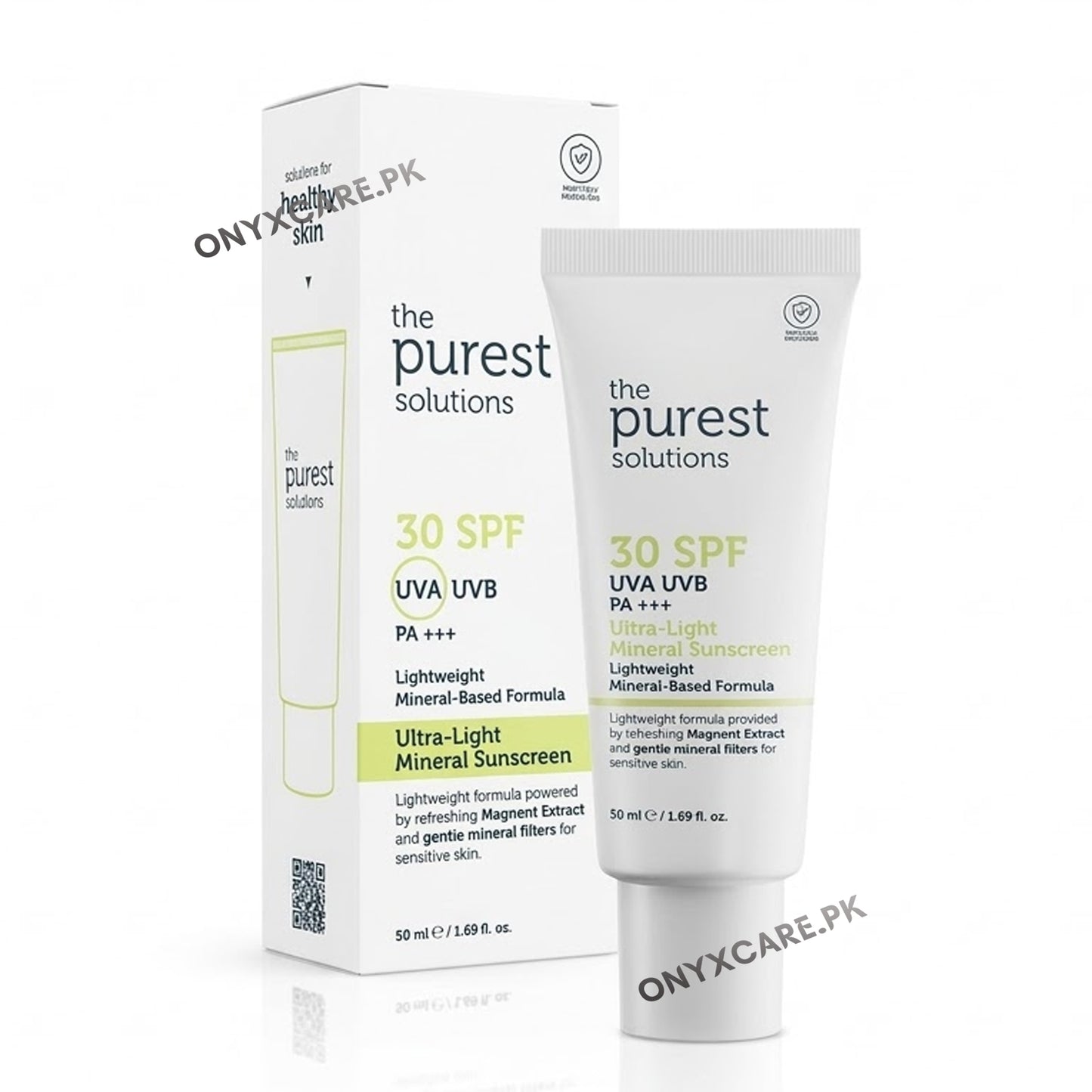 The Purest Solutions Mineral Filter Sunscreen Cream - SPF 30, 40ml
