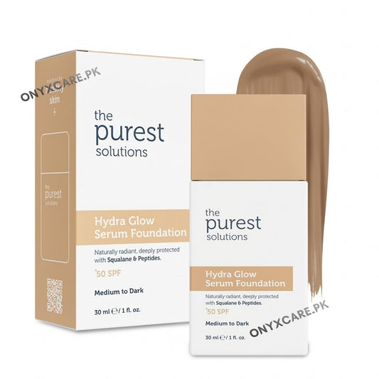 The Purest Solutions Moisturizing & Revitalizing Serum Foundation SPF 50+30ml – Light/Medium Tone