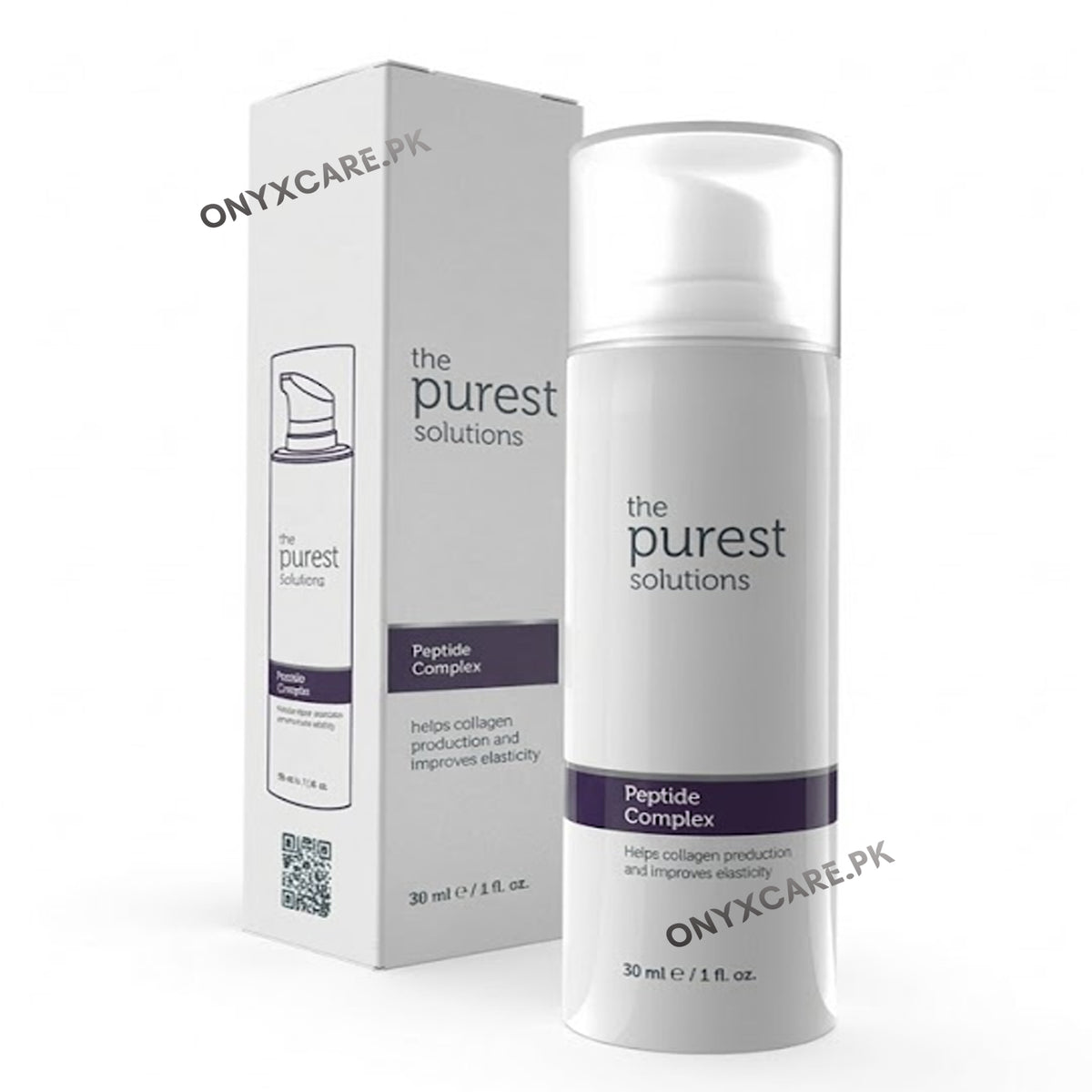 The Purest Solutions  Skin Regenerative and Anti-Aging Peptide Skin Care Serum 30ml