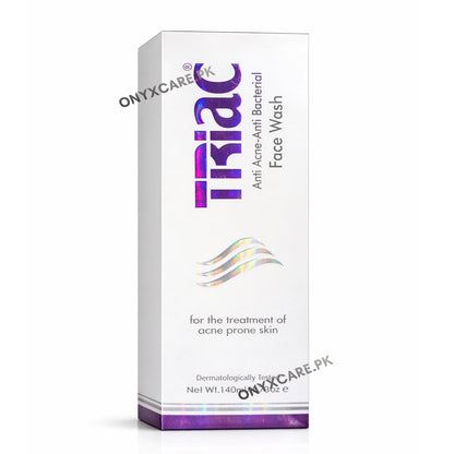 Triac Anti Acne Anti Bacterial Face Wash 140ml