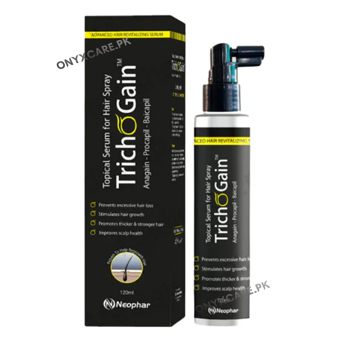Trichogain Spray for Hair Growth 120ml