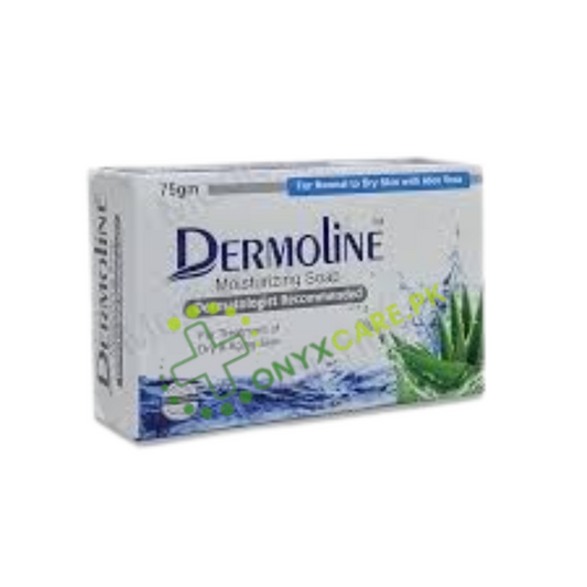 Dermoline moisturizing soap 75gm