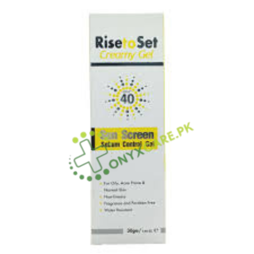 Risetoset creamy gel sun screen 30gm