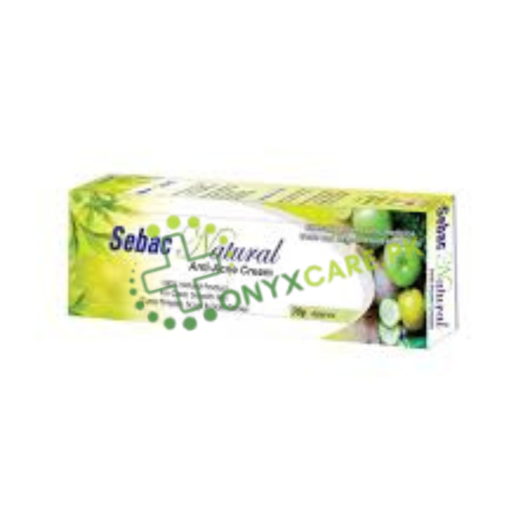 Sebac natural acne treatment cream 30g