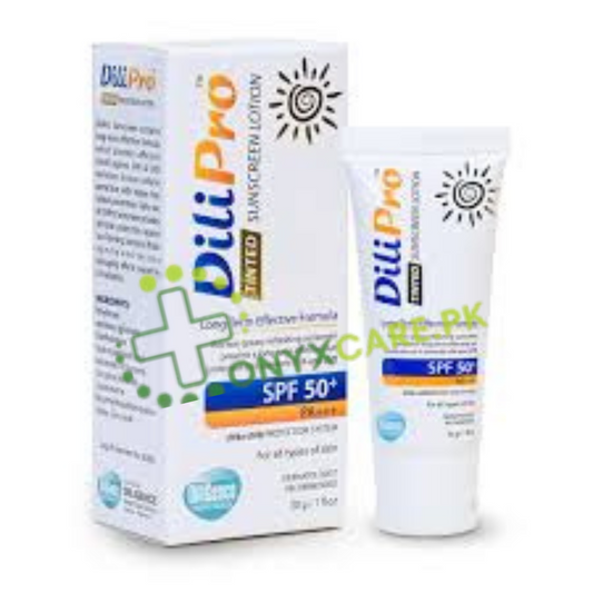 Dilipro Tinted Sunscreen Lotion SPF 50+