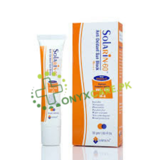 Solarin 60 Anti Oxidant Sunblock Day Cream 30gm