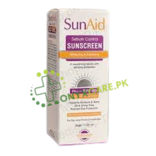 SunAid Sebum control sunscreen PA+++ SPF60
