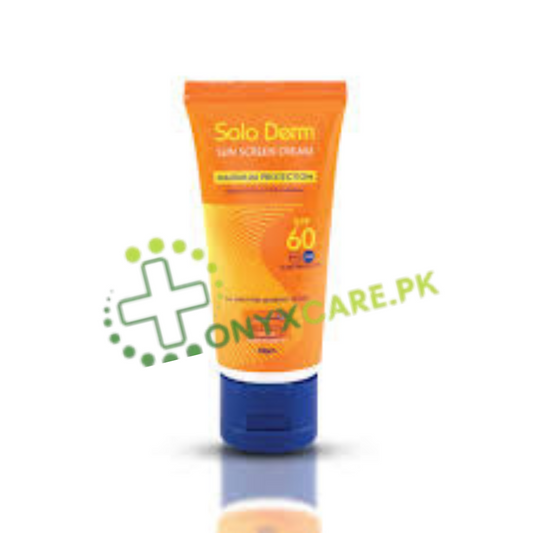 Solo Derm SPF 60 40gm Sunblock