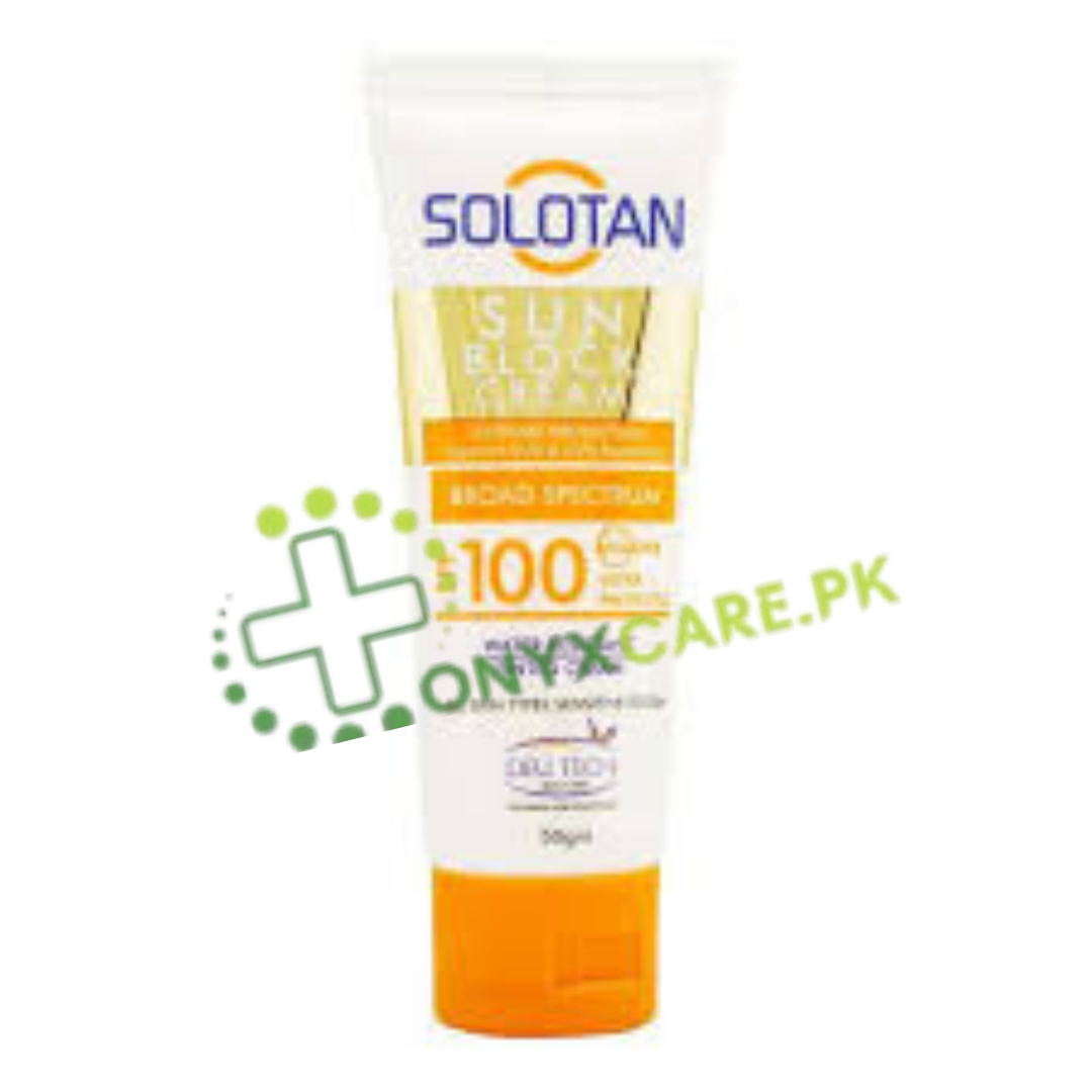 Solotan SPF 100 Sunblock Cream