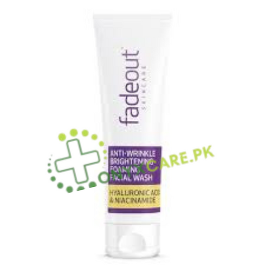 Fadeout Anti Wrinkle Whitening Foaming Facial Wash