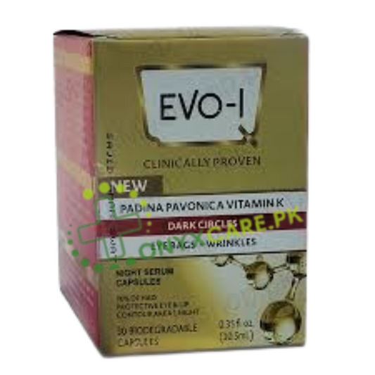 EVO-I Eyes Begs + Wrinkles Night Serum Capsules