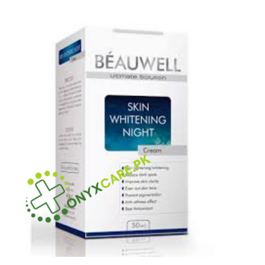 BEAUWELL SKIN WHITENING NIGHT CREAM 50g