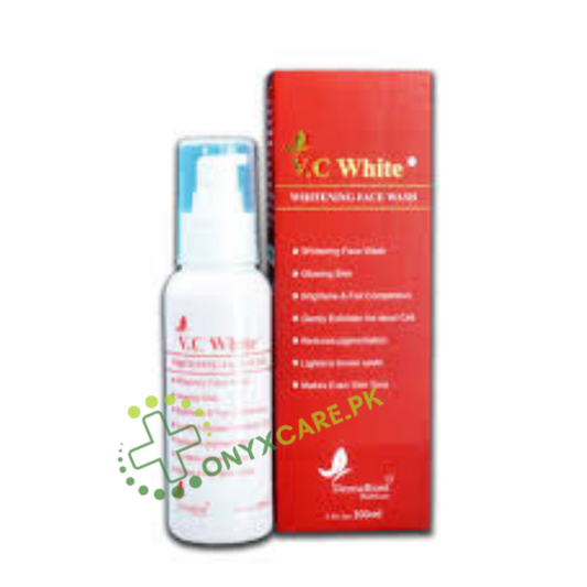 V.C WHITE WHITENING FACE WASH 100ml