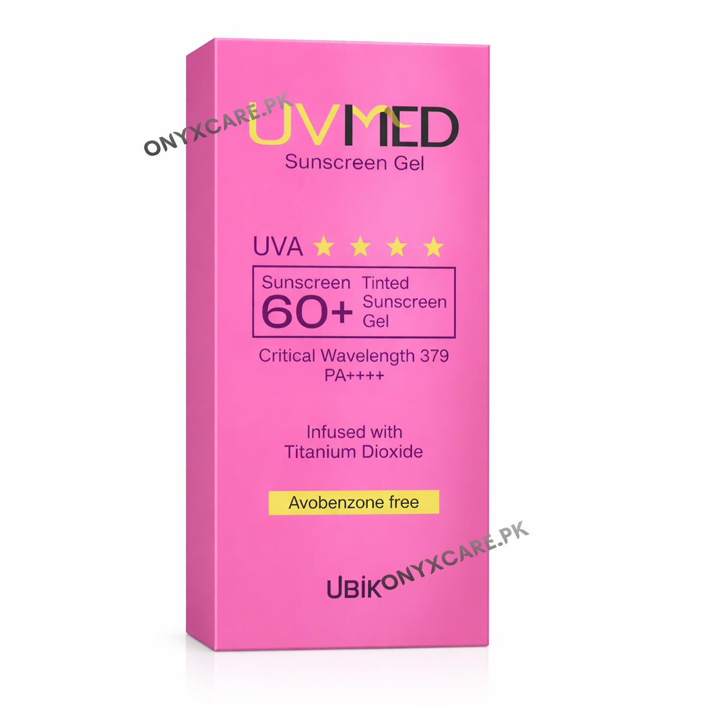 Uvmed Tinted Sunscreen Gel SPF 50 50ml