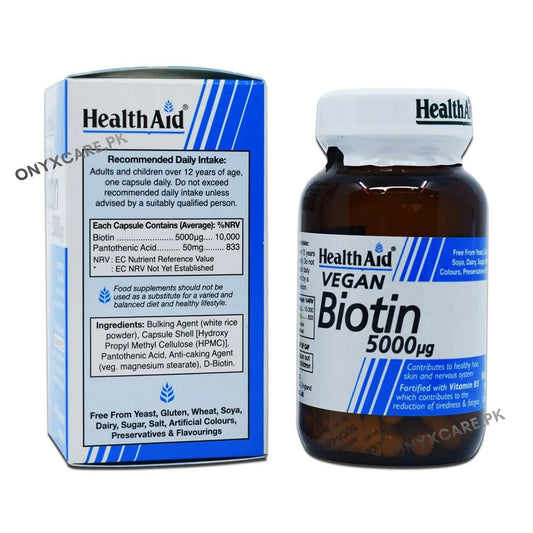 Vegan Biotin Capsules 60s