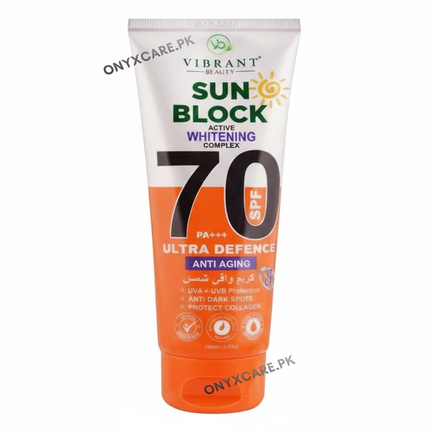 Vibrant Beauty Sun Block Anti Aging Ultra Defence, SPF60, 150ml