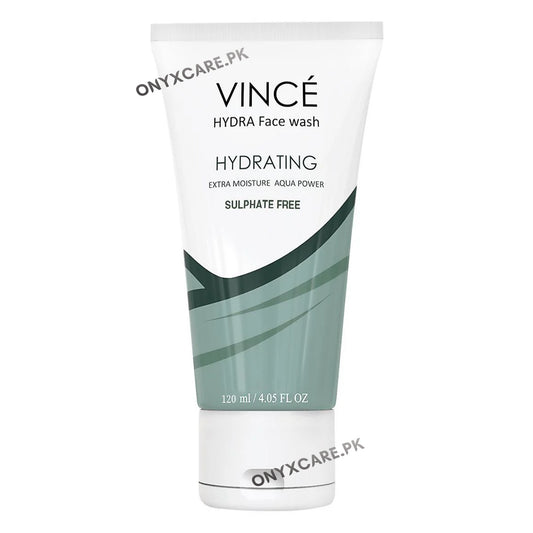 Vince Hydrating Sulphate Free Hydra Face Wash, Extra Moisture, 120ml