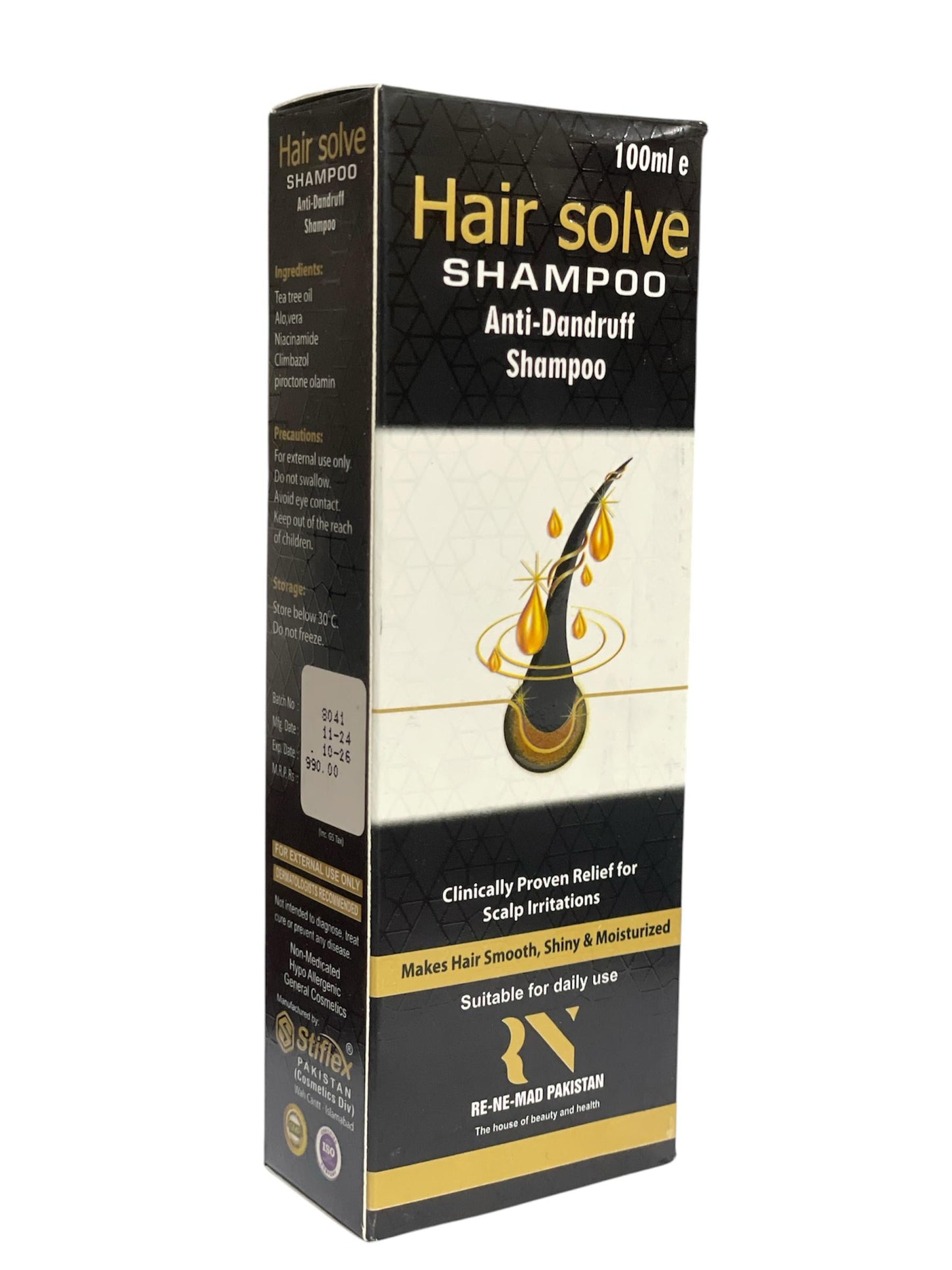 Hair Solve Anti Dandruff Shampoo 100ml