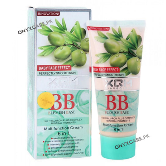 XQM BB Cream Blemish Base Multifunction 6 in 1 Olive