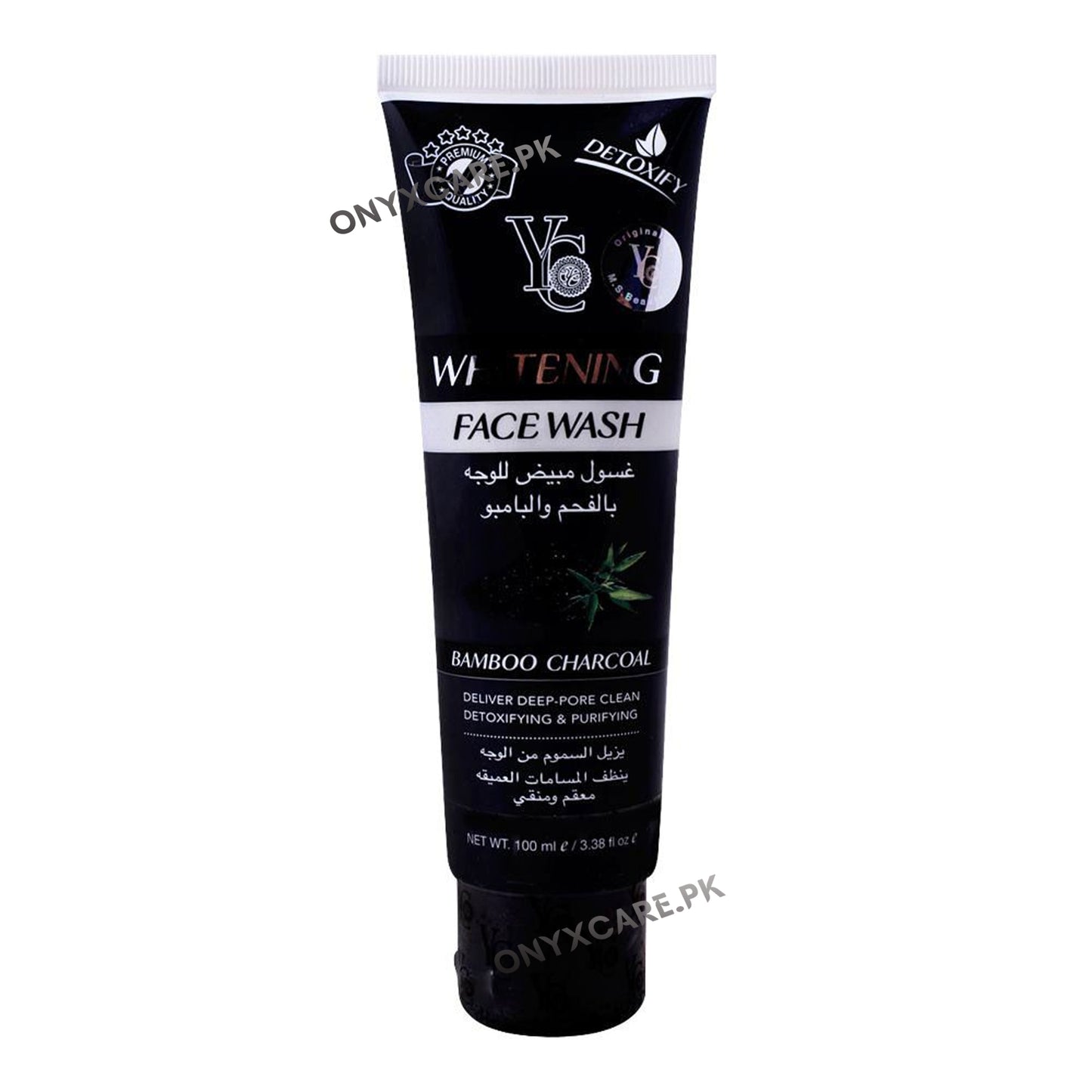 YC Whitening Bamboo Charcoal Face Wash 100ml