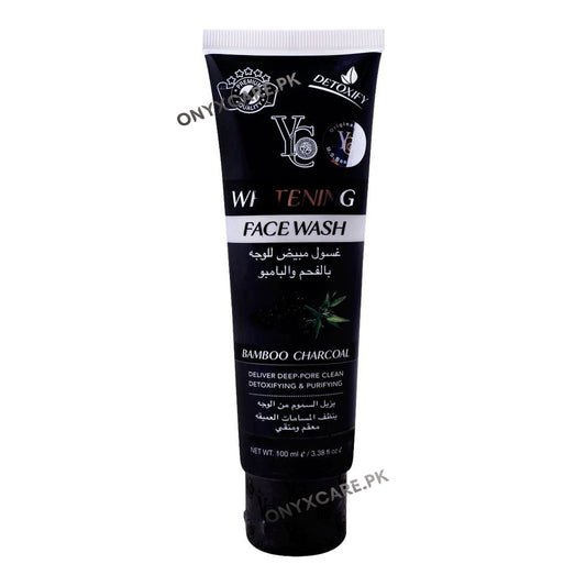 YC Whitening Bamboo Charcoal Face Wash 100ml