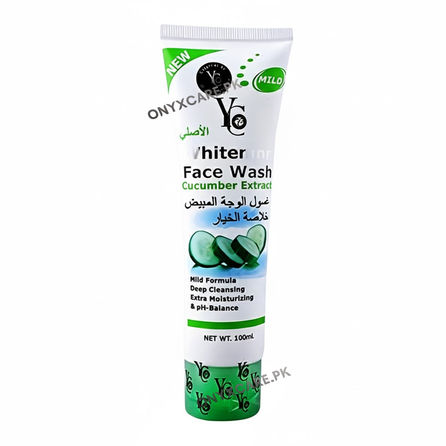 YC Whitening Face Wash With Cucumber Extract 100ml