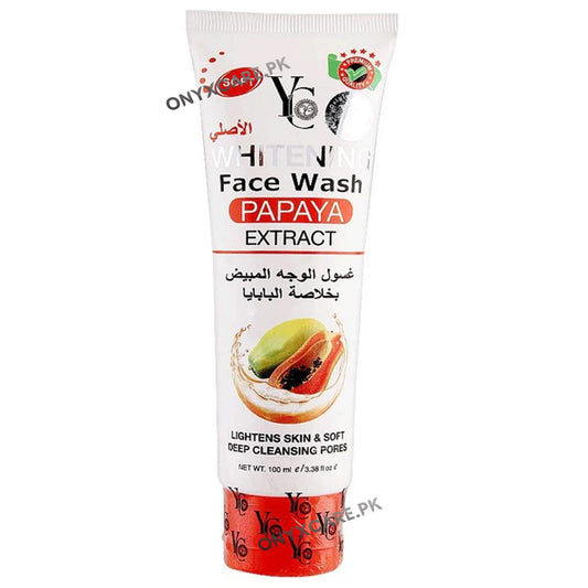 YC Whitening Papaya Extract Face Wash 100ml
