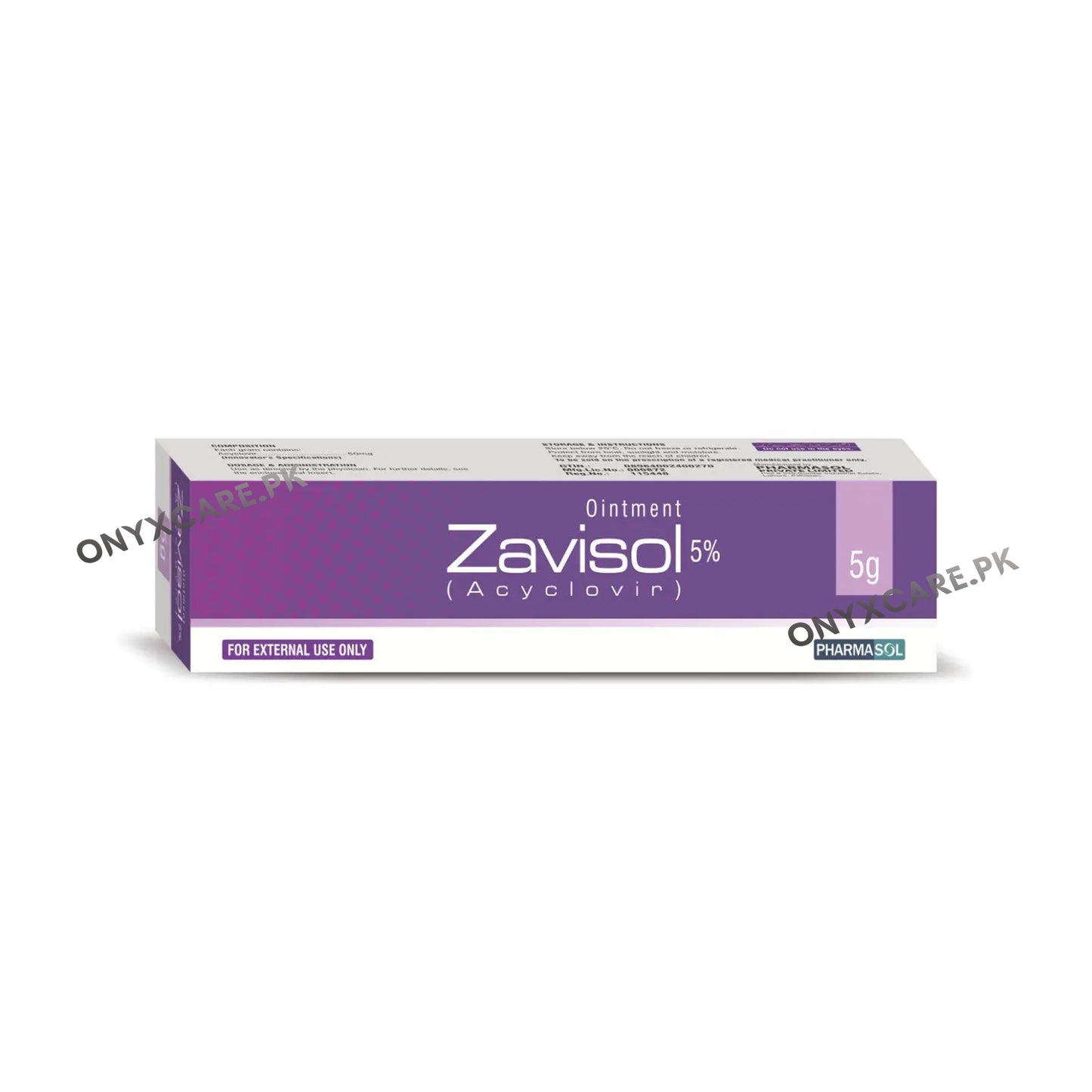 Zavisol 5% Ointment 5g