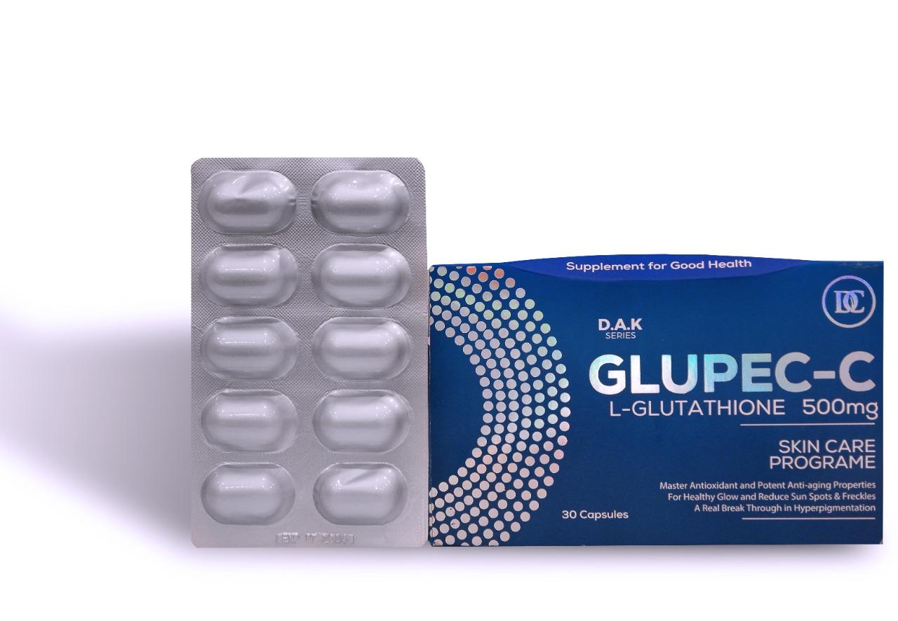 GLUPEC-C (L-GLUTATHIONE) – 500mg